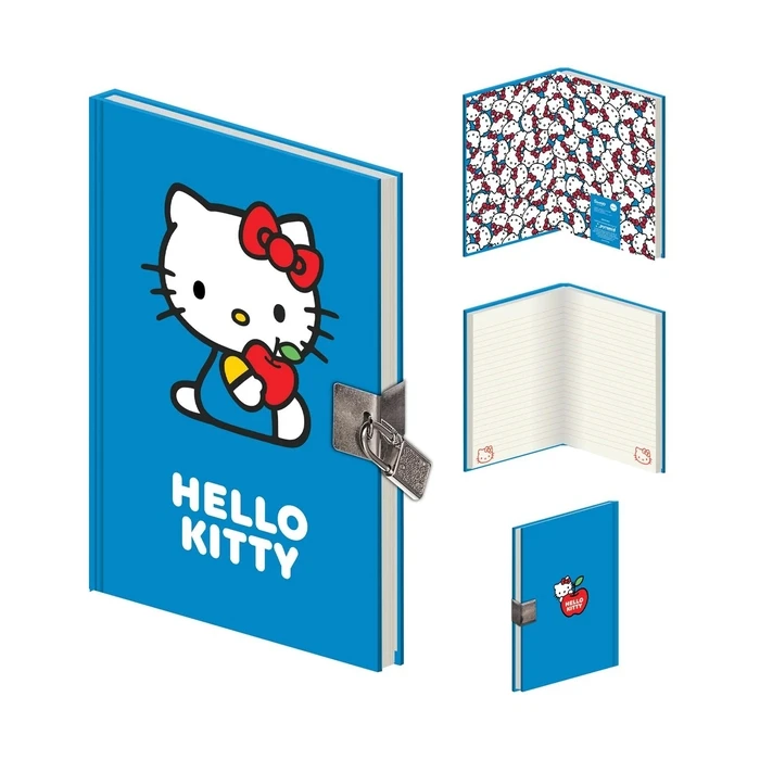 Σημειωματάριο Pyramid: Hello Kitty - Favourite Apple A5 Premium Lockable (SR2401860)