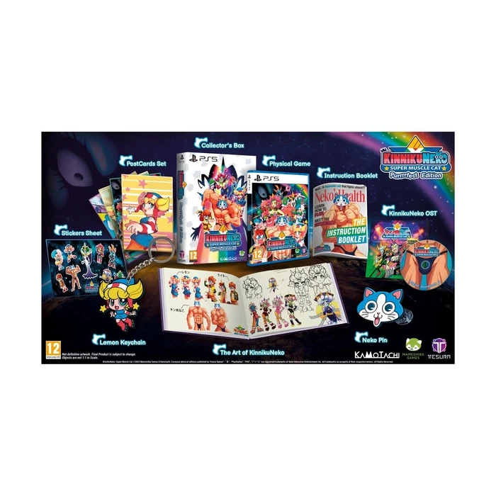 PlayStation 5 Tesura Games KinnikuNeko Super Muscle Cat Purrrrfect Edition