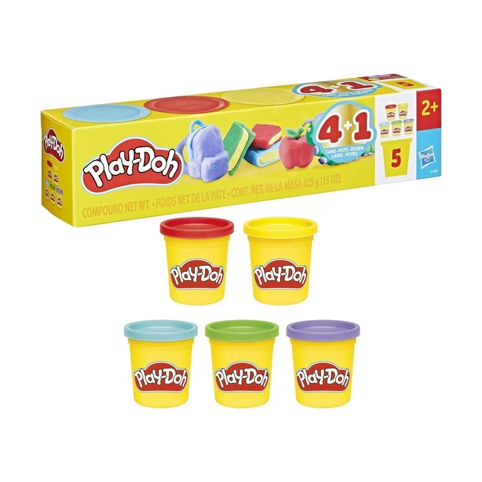 Πλαστελίνη Hasbro Play-Doh: Back To School 5 Pack (G1860)