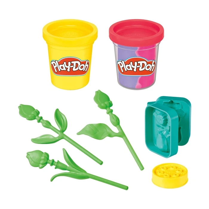 Πλαστελίνη Hasbro Play-Doh: Lil Flowers - Tulips And Daffodils (G2478)