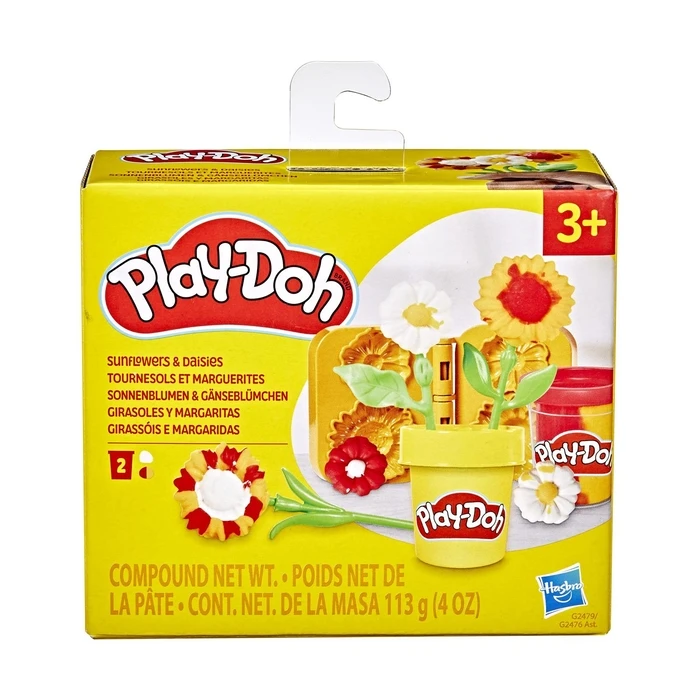 Πλαστελίνη Hasbro Play-Doh: Lil Flowers - Sunflower And Daisies (G2479)