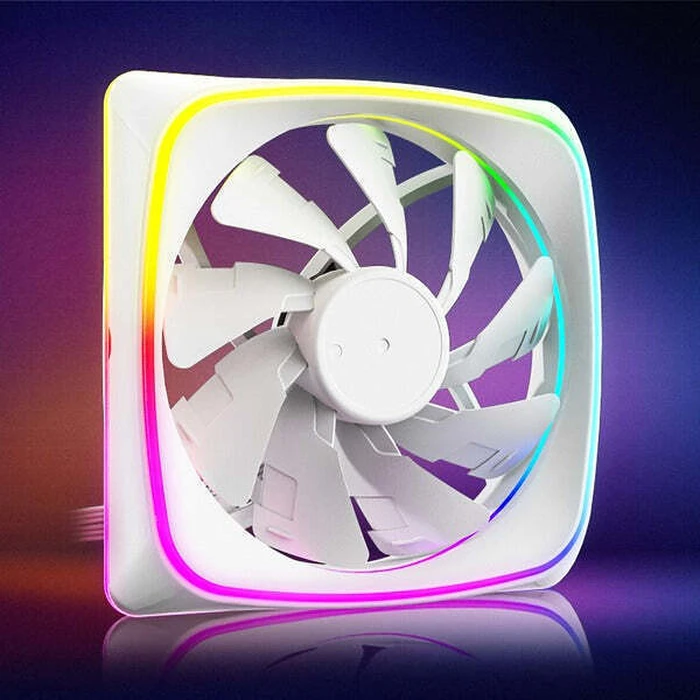 Case Fan 12cm Sharkoon 120*120*25 SHARK Lights PWM RGB White
