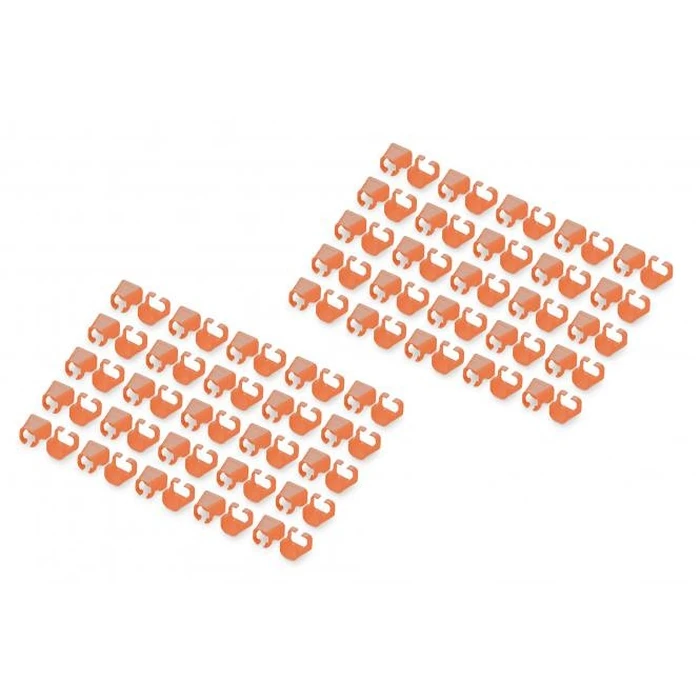 Clips Καλωδίων Digitus Farbclips for 100Stk. Orange