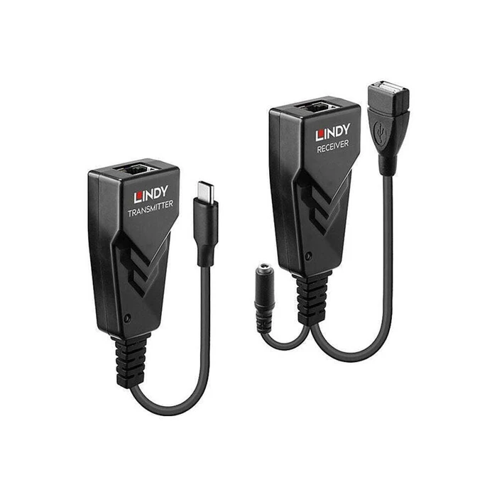 Extender Lindy 100m USB 2.0 Typ C Cat.6