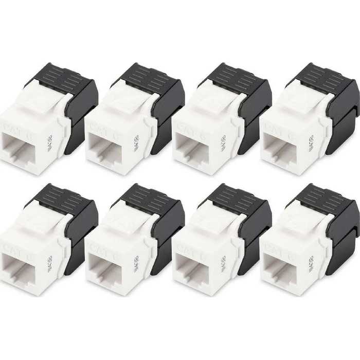 Keystone Digitus Jack Cat6/RJ45->LSA unshielded 250MHz 8pcs