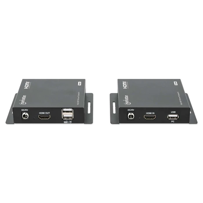 KVM Extender Manhattan 1080p HDMI KVM over IP Set 1 up to to 120m