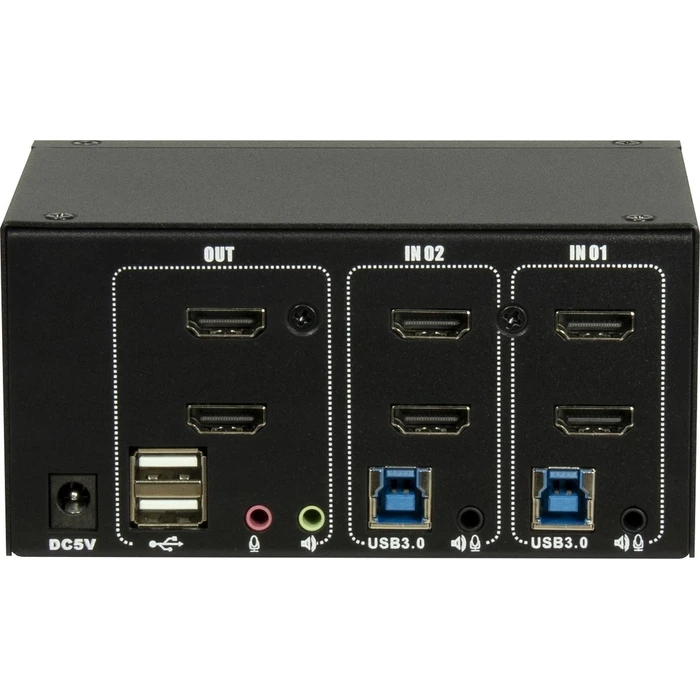 KVM Switch Inter-Tech IPC AC-22HUS HDMI, 4K@60Hz