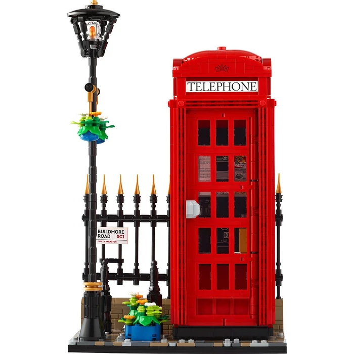 LEGO Ideas Red London Telephone Box για 18+ Ετών 1460τμχ