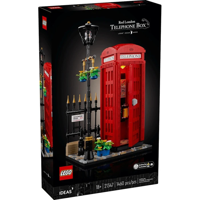 LEGO Ideas Red London Telephone Box για 18+ Ετών 1460τμχ