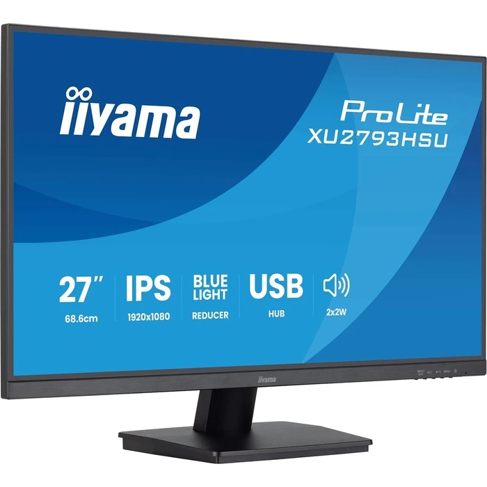 Monitor 27" Iiyama XU2793HSU-B7 16:9 HDMI+DP+2xUSB IPS