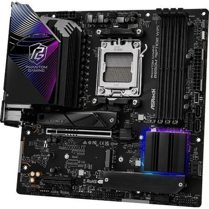 Motherboard ASRock B850M Riptide WiFi AM5 mATX HDMI/DP DDR5