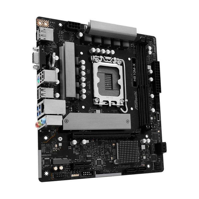 Motherboard ASRock H810M-X 1851 mATX HDMI/DP DDR5