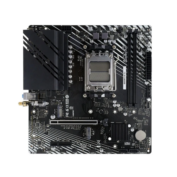 Motherboard Biostar B850MT2-E DJ (B850,AM5,mATX,DDR5)