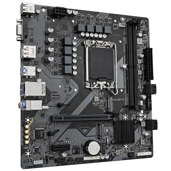 Motherboard Gigabyte B760M E (B760,S1700,mATX,DDR5)