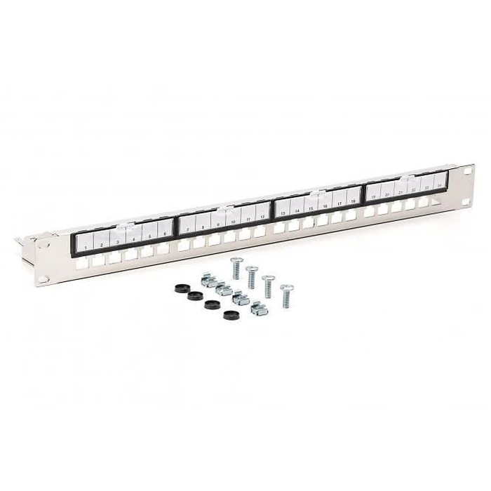 Patch Panel Digitus geschirmt 24-Port 19" blank