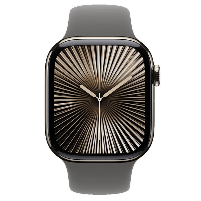 Smartwatch Apple Watch 10 Cell. 42mm Natural Titanium (Stone Grey) S/M