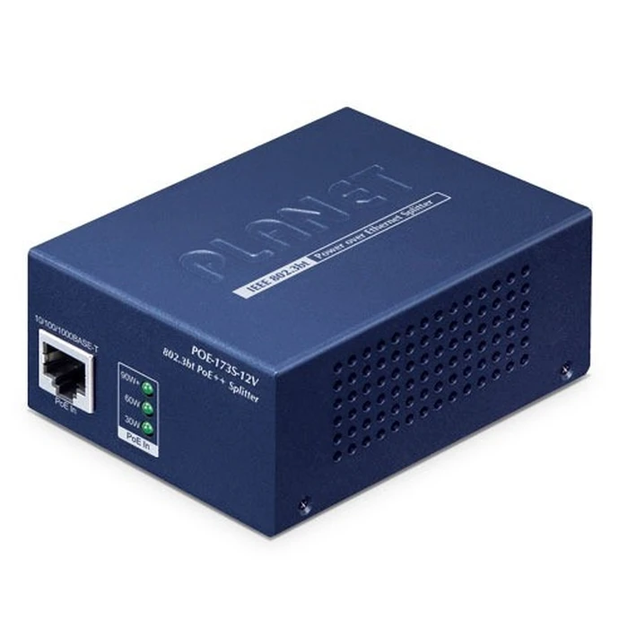 Splitter Planet Single Port PoE++ POE-173S-12V