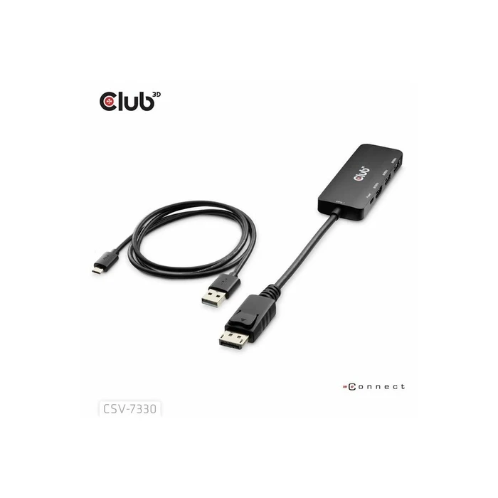 Αντάπτορας DisplayPort Club 3D 2.1 > 3x HDMI 2.1 8K60Hz