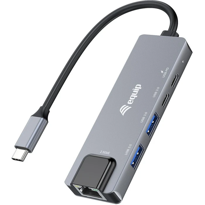 USB Hub Equip USB-C -> RJ45 10/100/1000/2500 Mbps + USB 3.2