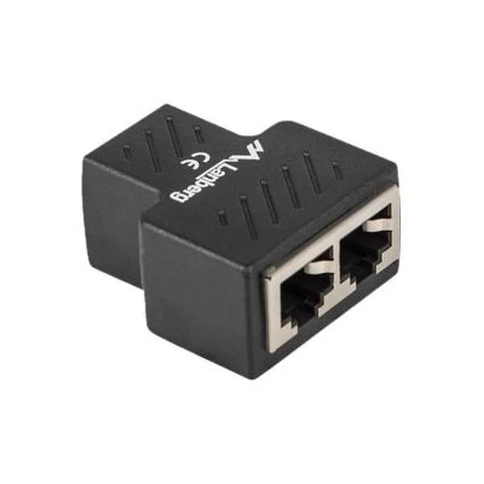 Αντάπτορας Δικτύου Lanberg 2X RJ45 CAT.6
