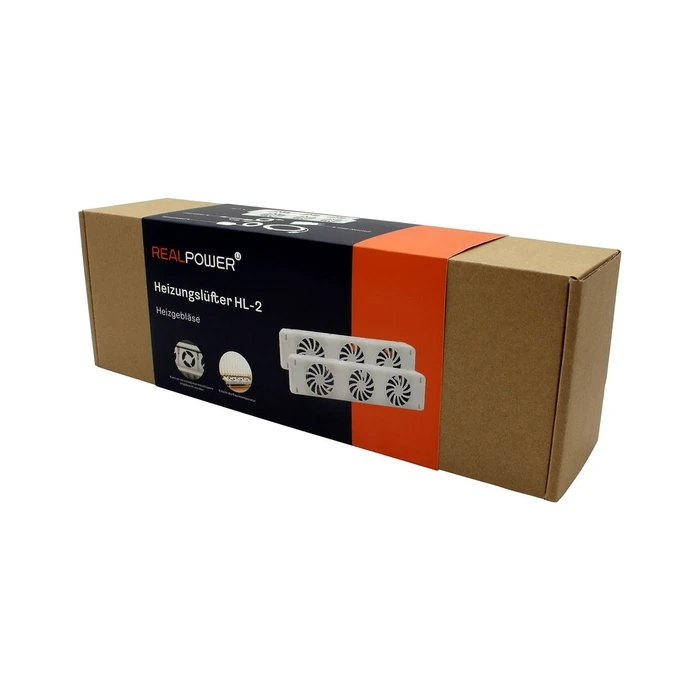 Αξεσουάρ για Καμπίνες Δικτύου Realpower heater fan HL-2,2er Set with 3 fans
