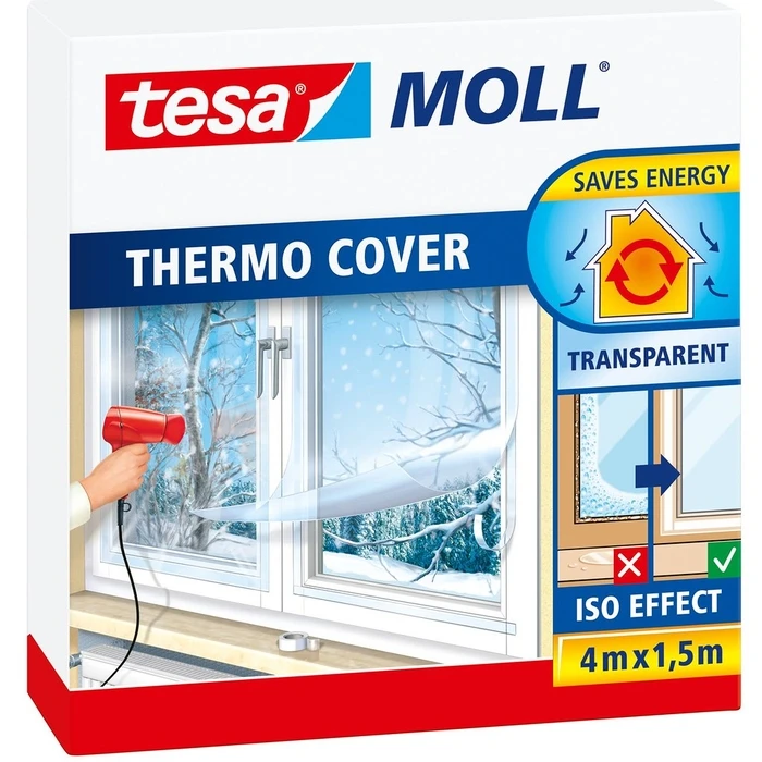 Αξεσουάρ Οικιακής Χρήσης Tesamoll Thermo Cover window insulation film 4m x 1.5m
