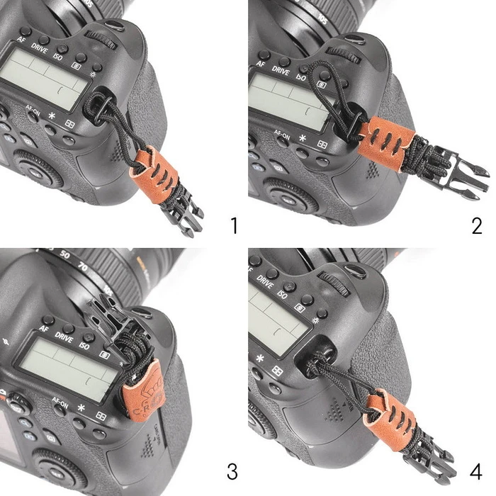 Αξεσουάρ Φωτογραφικών Μηχανών C-Rope Traveler from Paracord 140cm Dark