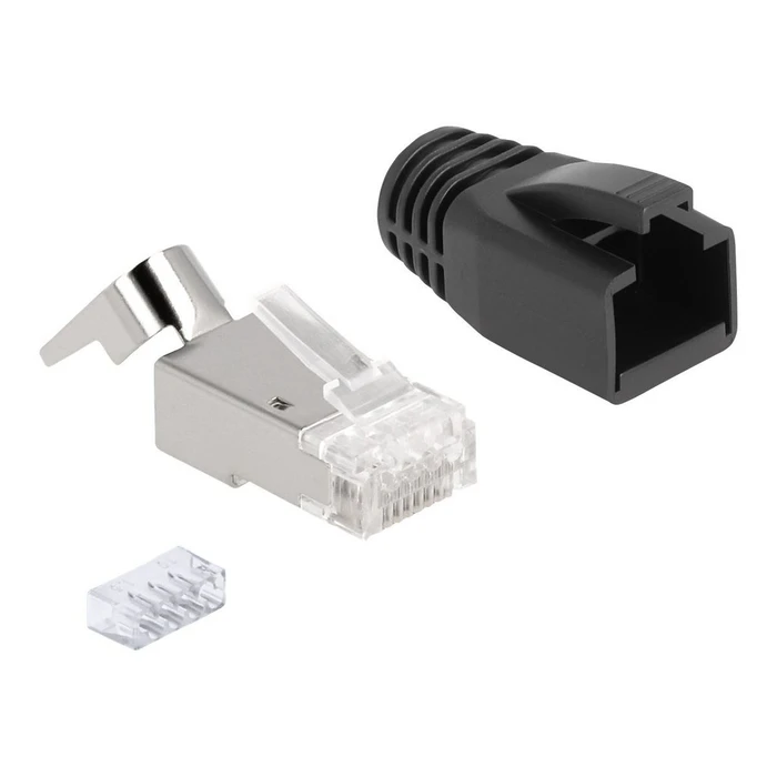 Βύσματα Δικτύου Delock RJ45 Modular Plug Cat.6A, Cat.7 25er Set