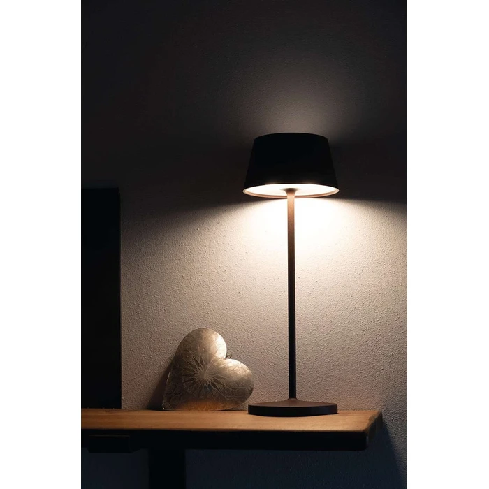 Διακοσμητικό Φωτιστικό Maul battery-powered LED Maulnina with charging station brown