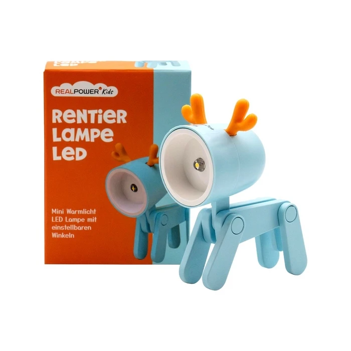 Διακοσμητικό Φωτιστικό Realpower LED-animal Blue deer
