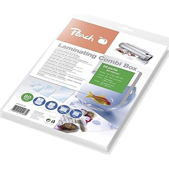 Ζελατίνες Πλαστικοποίησης Peach 25er Starterset, 80 mic versch. gr.