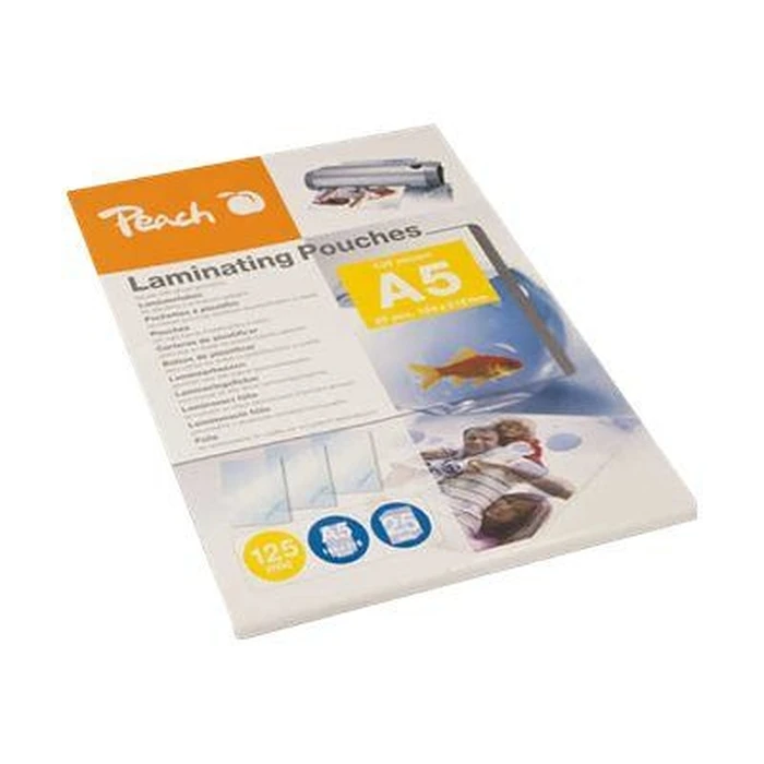 Ζελατίνες Πλαστικοποίησης Peach A5 125mic glittering PPR525-03 25PK