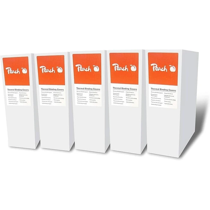 Θερμοκολλητικές Θήκες Peach thermal binding covers A4 12mm White