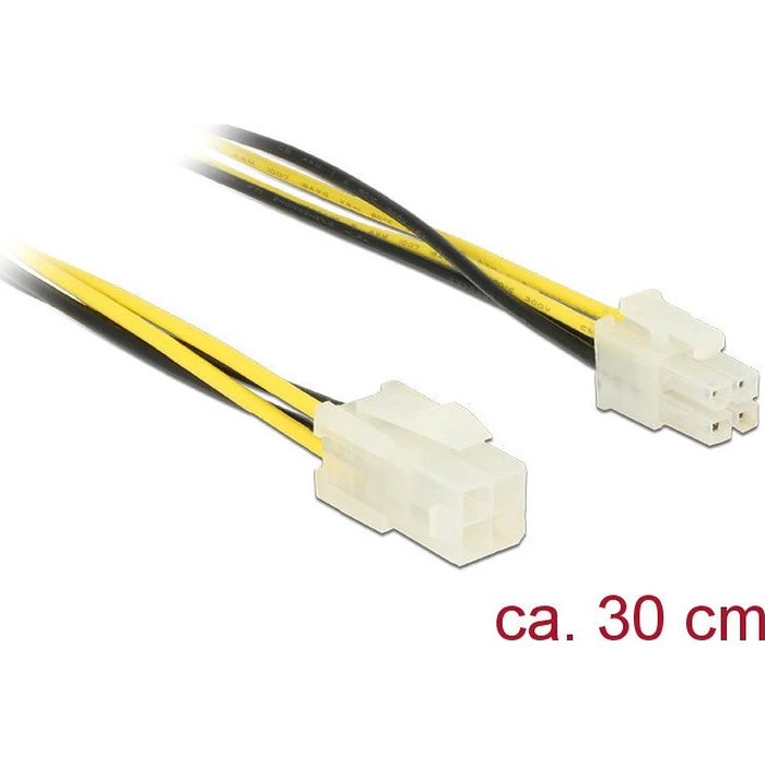 Καλώδιο Delock P4 4pol -> P4 4pol M/F 0.30m