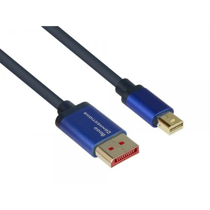 Καλώδιο DisplayPort Goodconnections DP1.4-St.-MDP1.4-St. Blue 2m