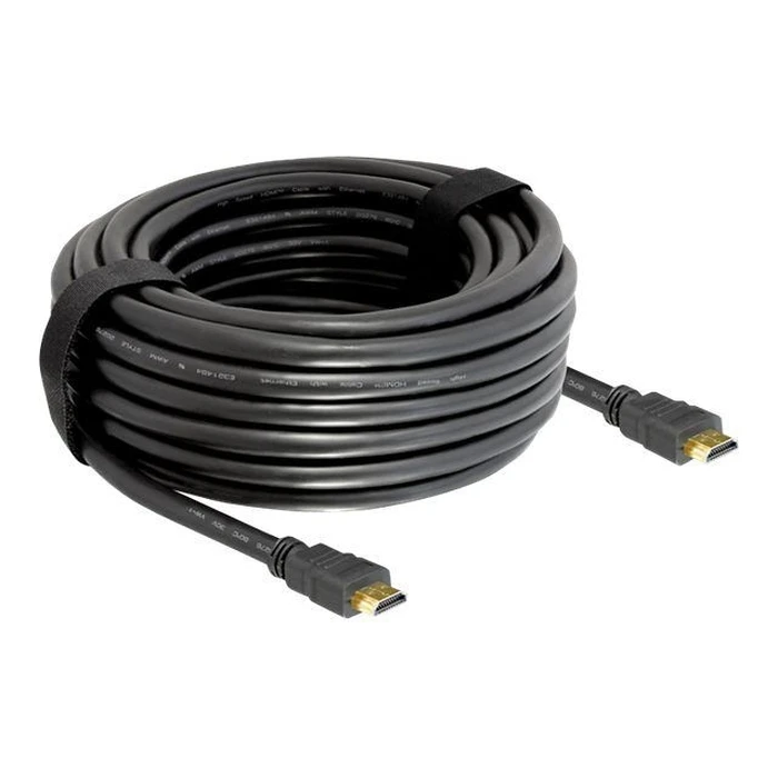 Καλώδιο HDMI Delock Ethernet A -> A M/M 15.00m 4K Gold
