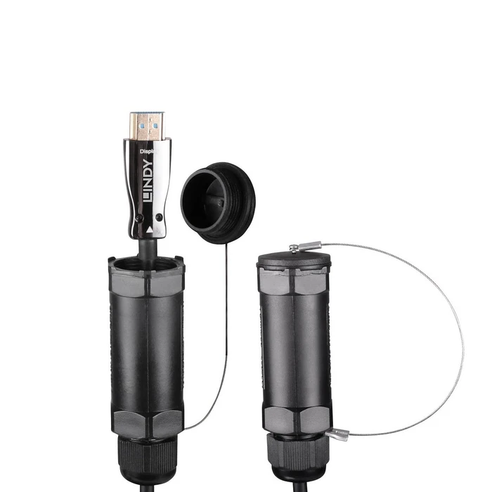 Καλώδιο HDMI Lindy Fibre Optic Hybrid, armored 8K60Hz 30m