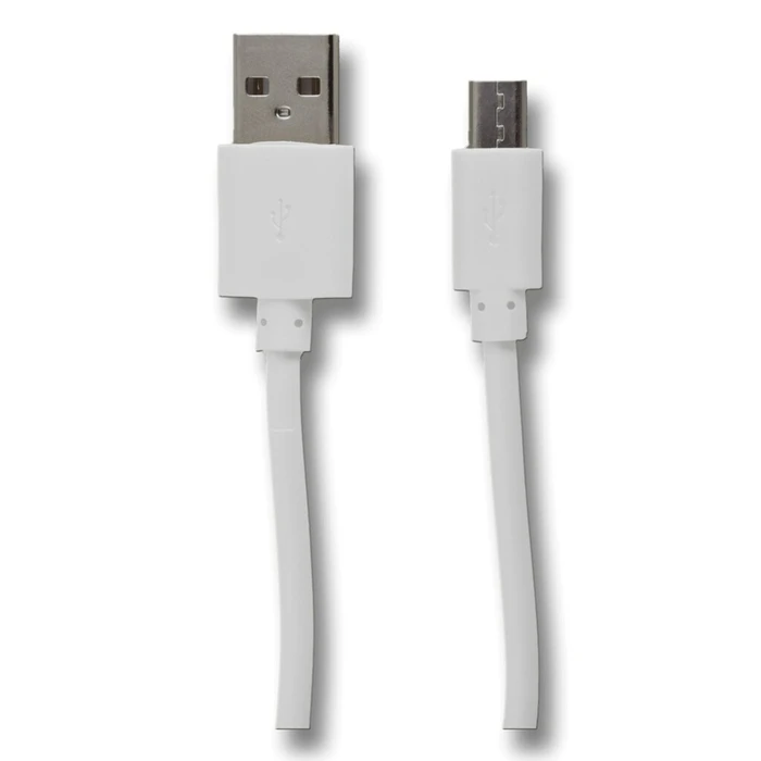 Καλώδιο USB 2GO charging/Data USB-A - Micro-USB 1m Nylon White