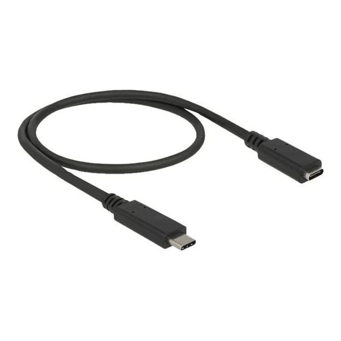 Καλώδιο USB Delock Extension USB/C St > Bu SuperSpeed 1.0m schw