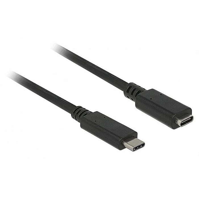 Καλώδιο USB Delock Extension USB/C St > Bu SuperSpeed 1.0m schw
