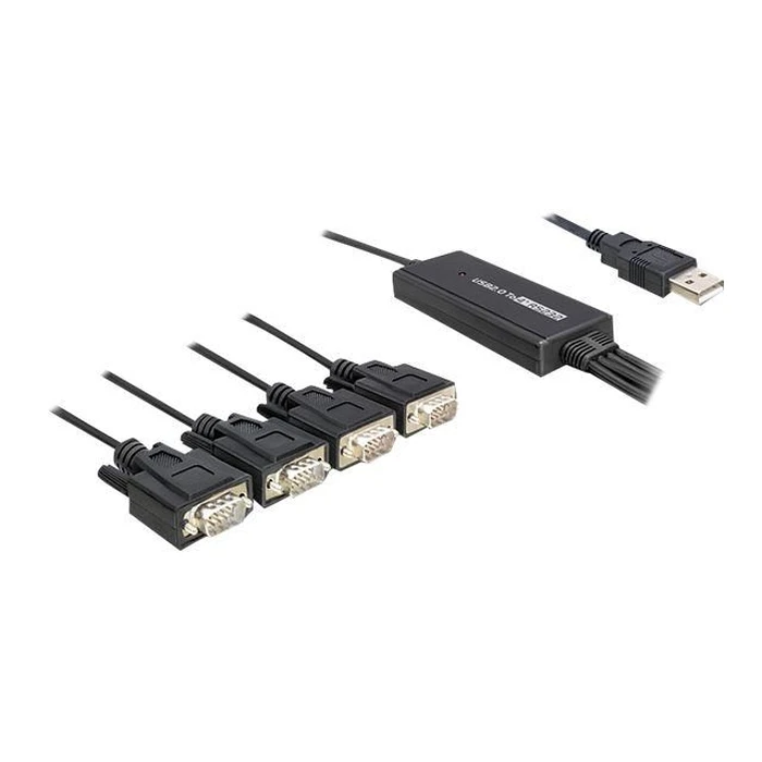 Καλώδιο USB Delock USB-A -> 4x D-Sub9 M/M 1.40m