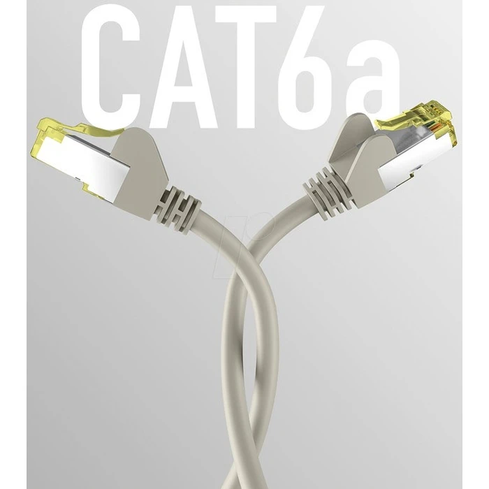 Καλώδιο Δικτύου EFB CAT6a Gray 5m S/FTP PIMF