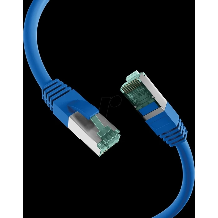 Καλώδιο Δικτύου EFB RJ45 S/FTP, Cat.6A, LSZH, 0.5m, Blue