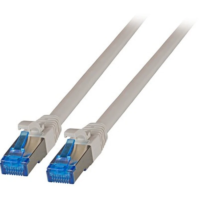 Καλώδιο Δικτύου EFB RJ45 S/FTP,Cat.6A,Cat7 TPE superflex,0.15m,gr