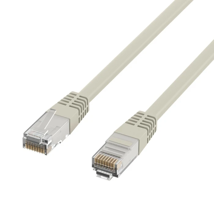 Καλώδιο Δικτύου EFB RJ45 U/UTP, Cat.5e, PVC, CCA, 0.5m, Gray