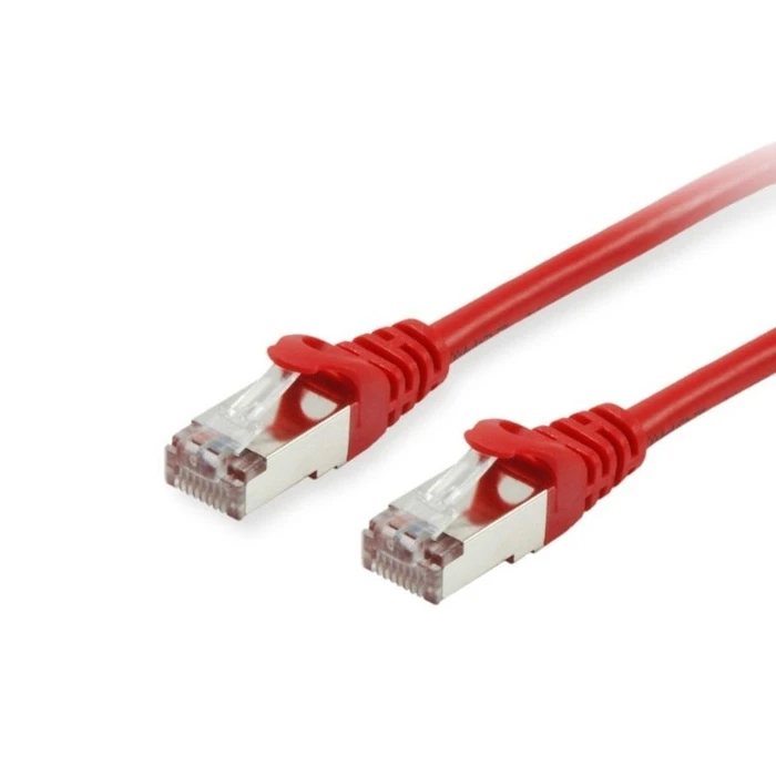 Καλώδιο Δικτύου Equip Cat6 S/FTP 2xRJ45 0.15m Red LSZH polybag