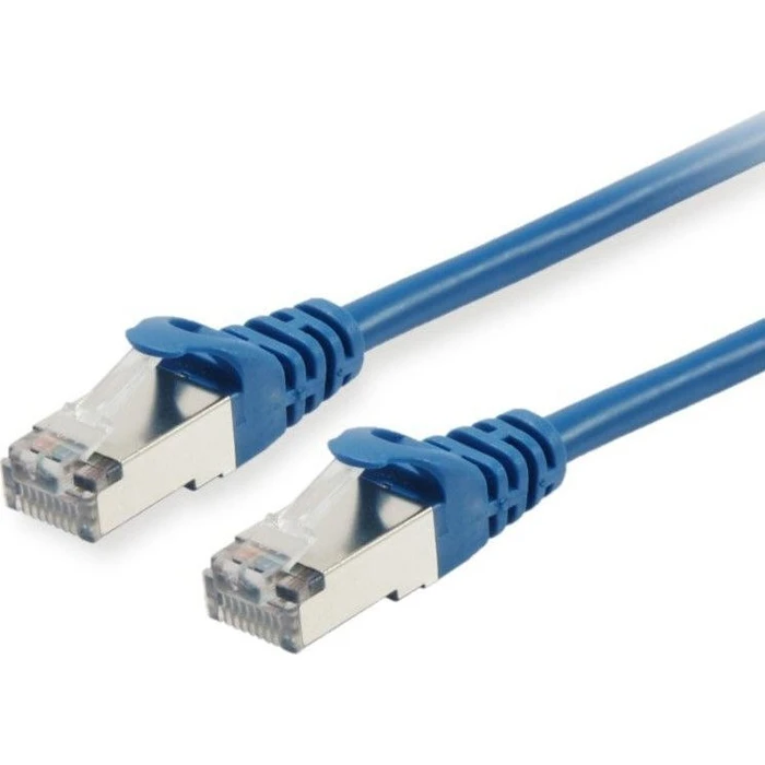 Καλώδιο Δικτύου Equip Cat6 S/FTP 2xRJ45 30.00m Blue LSZH polybag