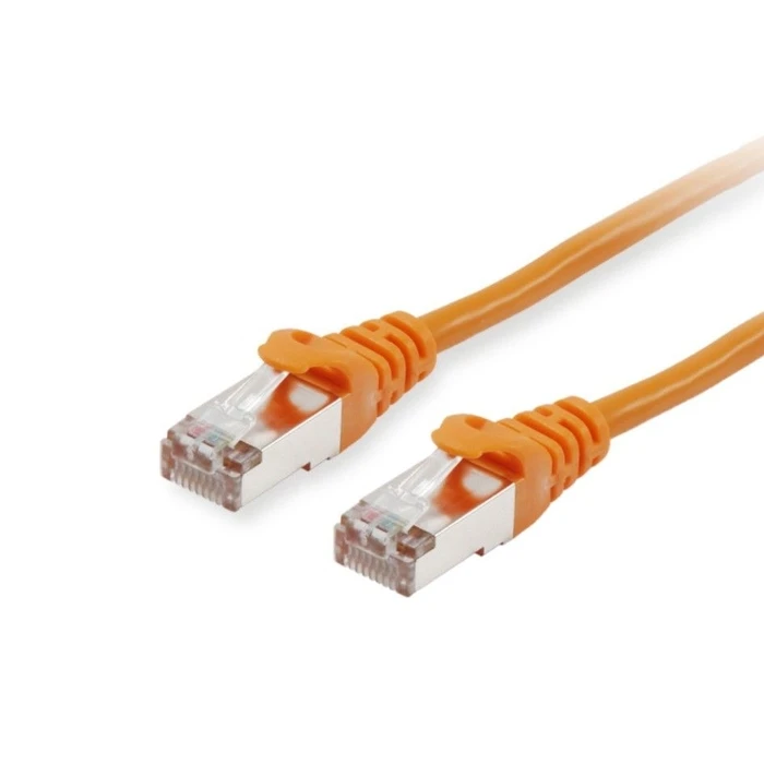 Καλώδιο Δικτύου Equip Cat6A S/FTP 2xRJ45 0.15m Orange LSZH polybag
