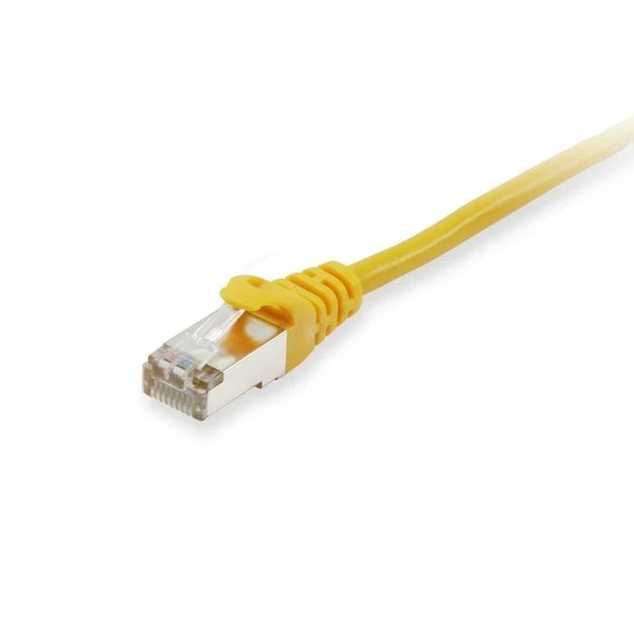 Καλώδιο Δικτύου Equip Cat6A S/FTP 2xRJ45 1.50m Yellow LSZH polybag