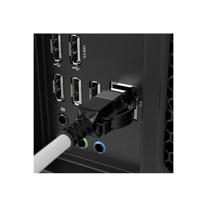 Καλώδιο Δικτύου Lindy Cat.6A S/FTP Gray 10m lockable